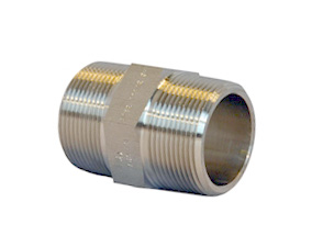 RVS 304L dubbele zeskantnippel NPT 3000#